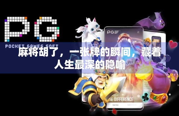 麻将胡了，一张牌的瞬间，藏着人生最深的隐喻