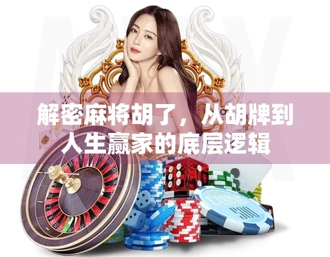 解密麻将胡了,从胡牌到人生赢家的底层逻辑 解密麻将胡了,从胡牌到人生赢家的底层逻辑