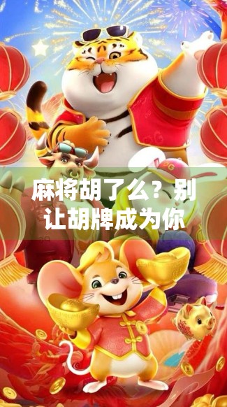 麻将胡了么?别让胡牌成为你生活的唯一目标! 麻将胡了么?别让胡牌成为你生活的唯一目标!