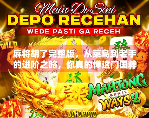 麻将胡了完整版，从菜鸟到老手的进阶之路，你真的懂这门国粹吗？