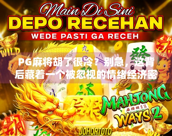 PG麻将胡了很冷?别急,这背后藏着一个被忽视的情绪经济密码