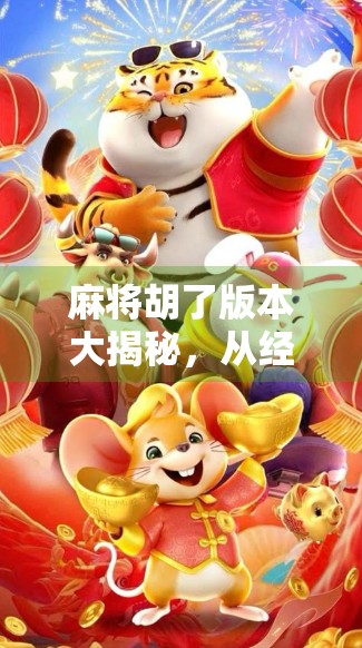 麻将胡了版本大揭秘,从经典到创新,一文读懂这款国民级手游的进化史!