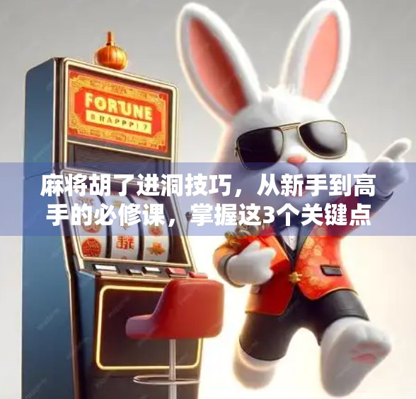 麻将胡了进洞技巧，从新手到高手的必修课，掌握这3个关键点轻松进洞！