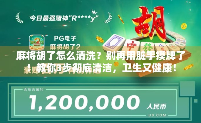 麻将胡了怎么清洗？别再用脏手摸牌了！教你3步彻底清洁，卫生又健康！
