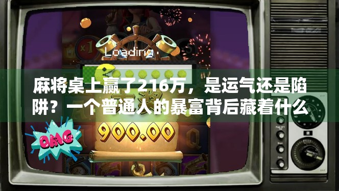 麻将桌上赢了216万，是运气还是陷阱？一个普通人的暴富背后藏着什么真相？