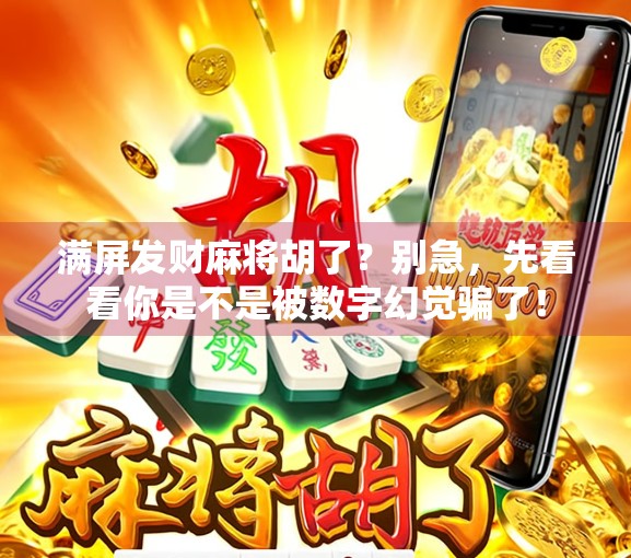 满屏发财麻将胡了？别急，先看看你是不是被数字幻觉骗了！